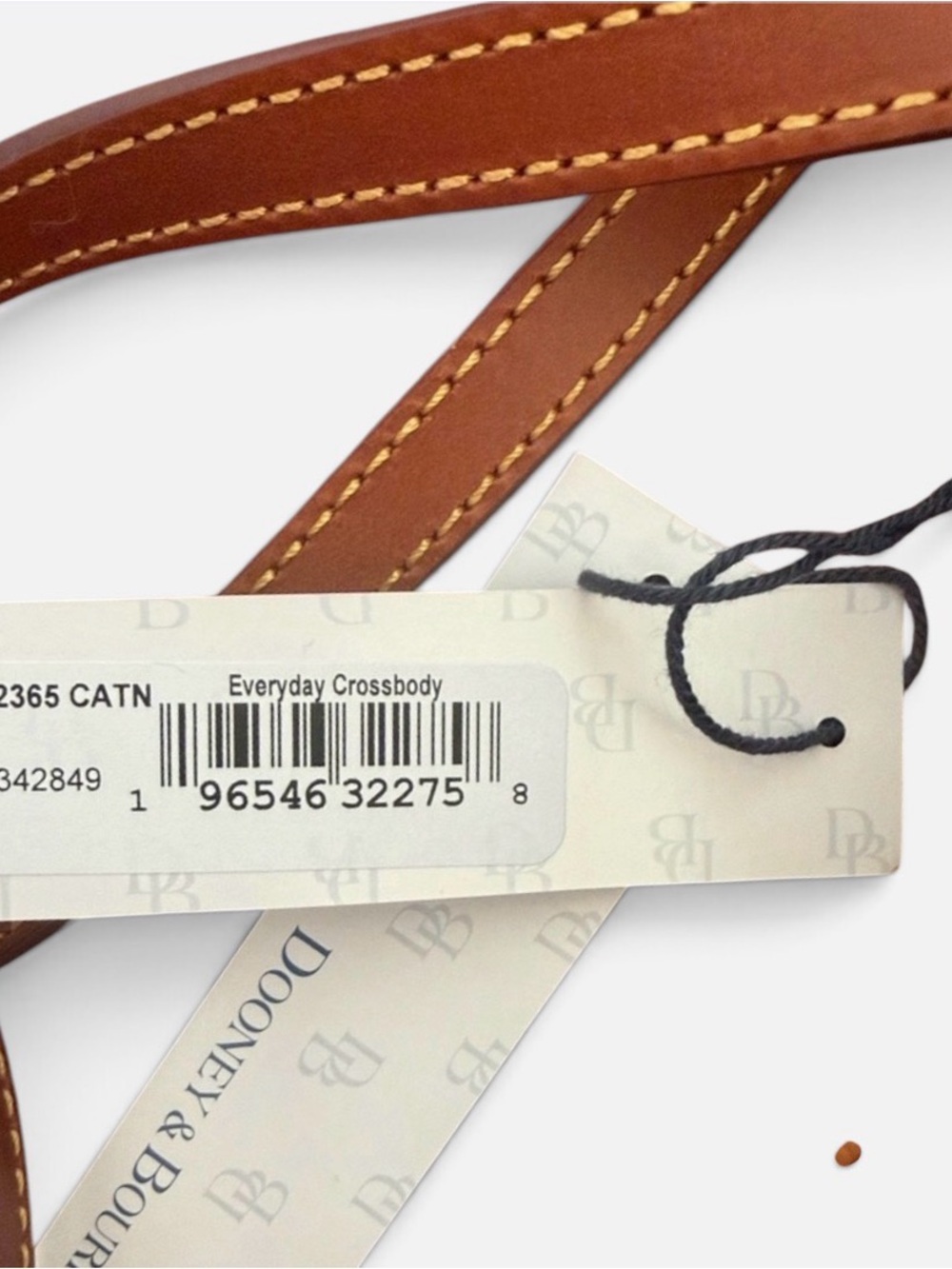 Dooney & Bourke Pebble Leather Grain Crossbody in Caramel NWT - Picture 16 of 16